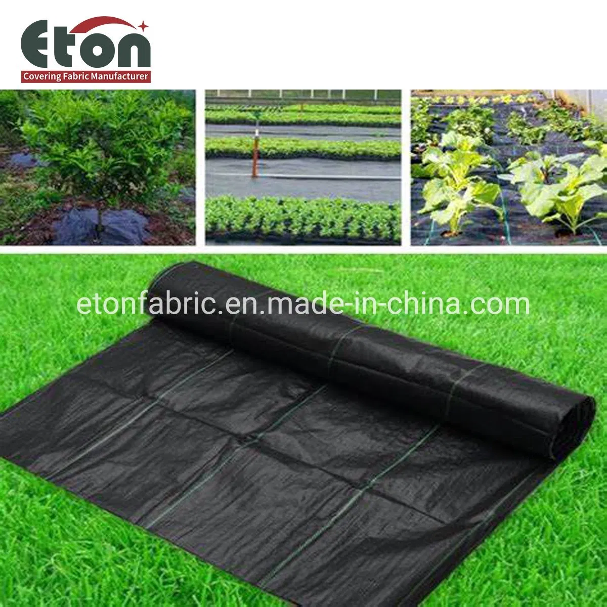 Needling Anti-Weed Mat PP Woven 120GSM Heavy Duty Ground Cover Mulch Fabric for Cold Place Canada