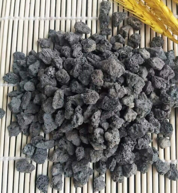 Black Lava Rocks Stone Volcanic Stone for Garden, Aquarium, Plant, Building