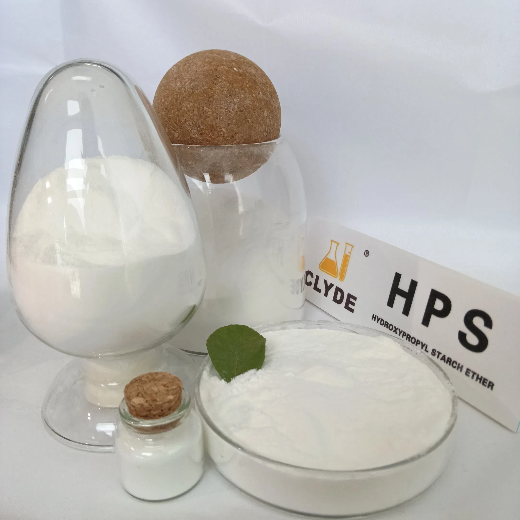 Workability Additive Cement Based Wall Putty Admixture HPS Powder Hydroxypropyl Starch Ether
