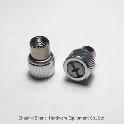 Finish Black Spring-Loaded Captive Panel Screw Fasteners