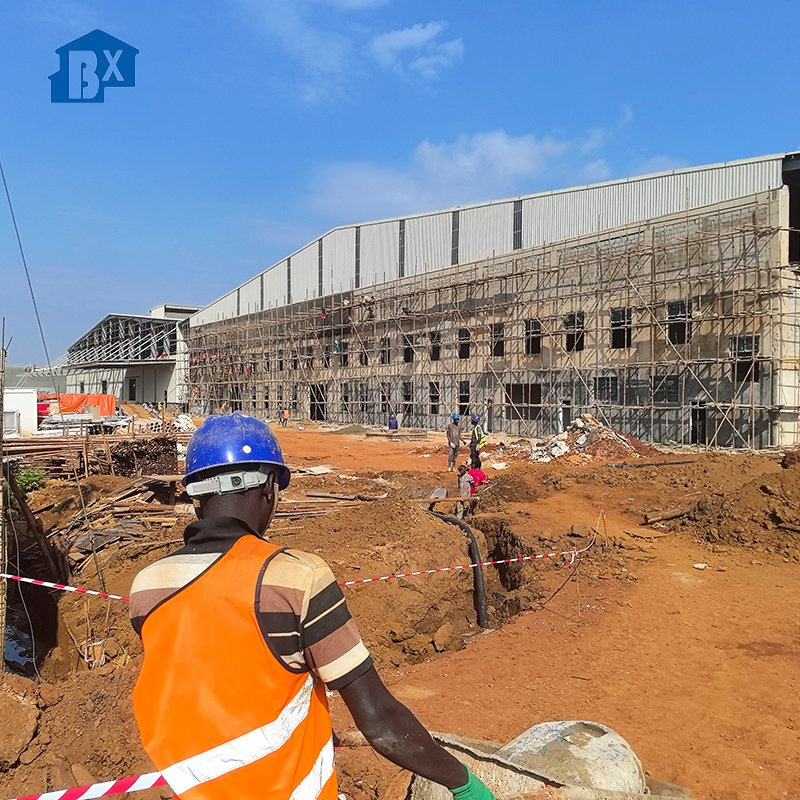 Custom Steel Frame Workshop for Manufacturing