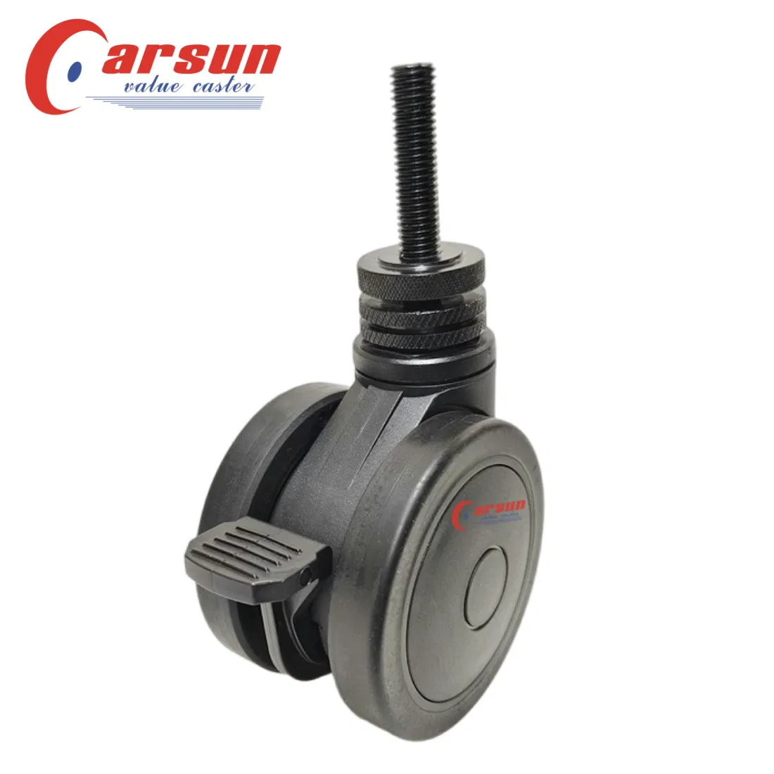 Black 3 Inch Medical Casters Special Casters for Hospital Equipment and Instruments