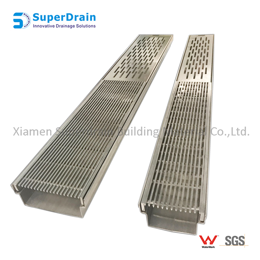 Customised Heavy Duty Hygienic Stainless Steel Industrial Trench Drain