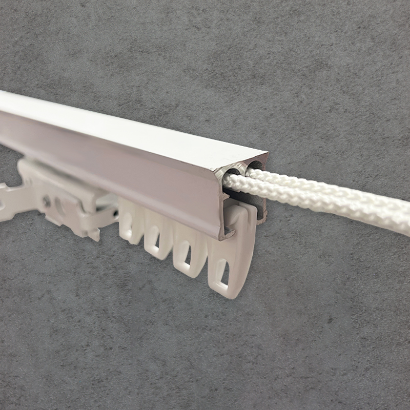 Manufacture Modern Ceiling Manual Aluminum Curtain Track with Rope
