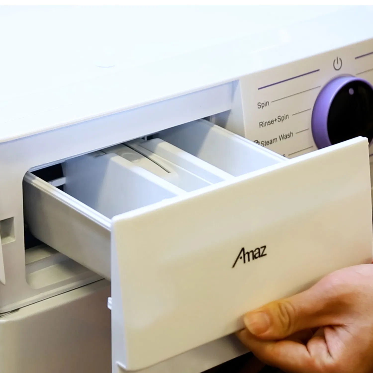 Amaz Front Load Washer - 55dB Silent Operation 6kg 8kg 10kg 12kg