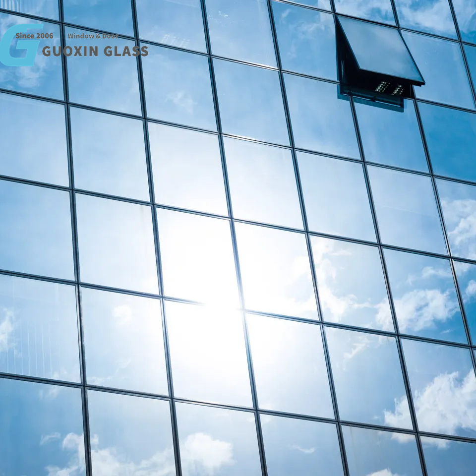 Customized Wholesale Factory China Heat Supplier Reflective Window Coating Glare Glass New