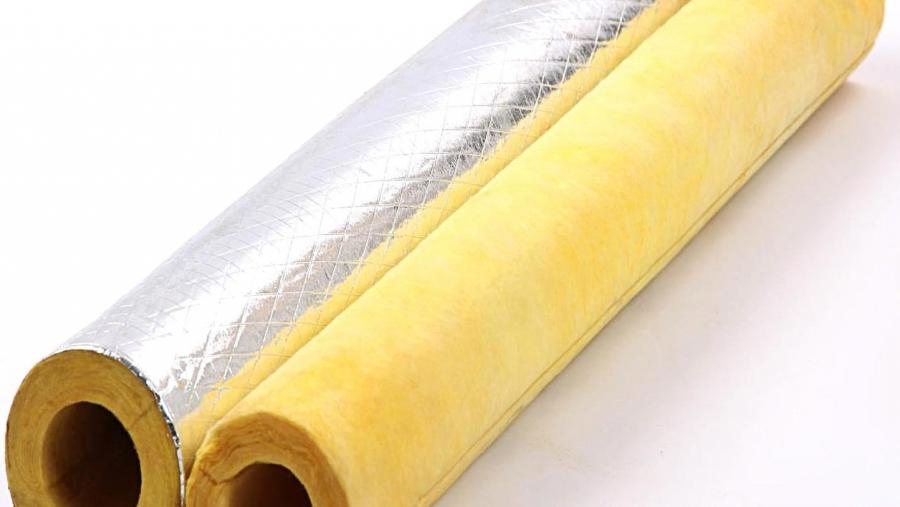 Fiberglass Wool Pipe with Fsk Foil