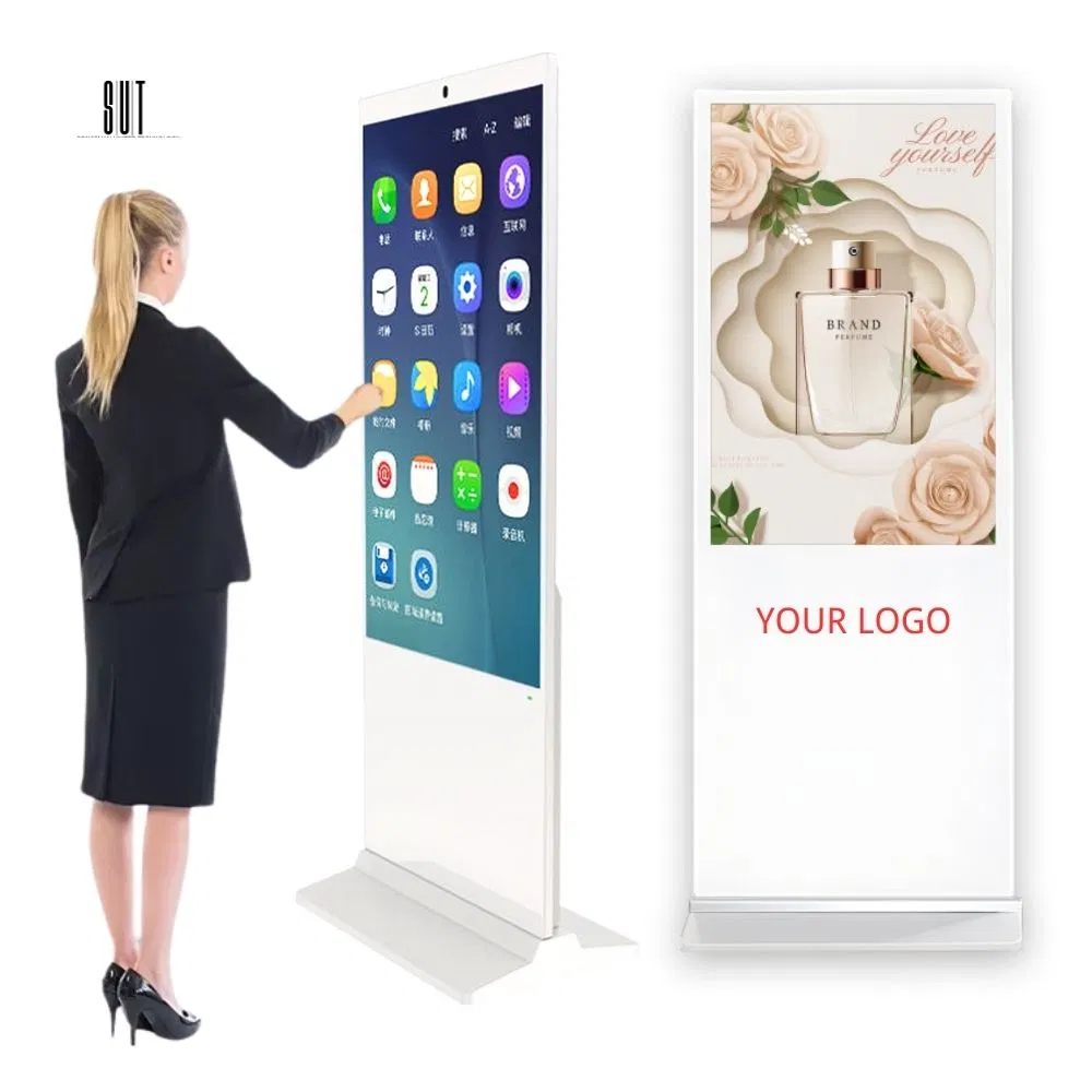 Широкий LCD-бар для рекламы в магазинах