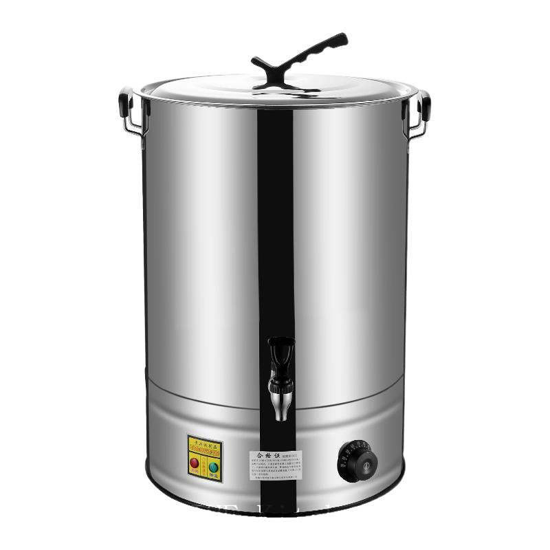 Stainless Steel Hot Water Commercial Electric Canteen Soup Boiling Commercial Catering Insulated Bucket