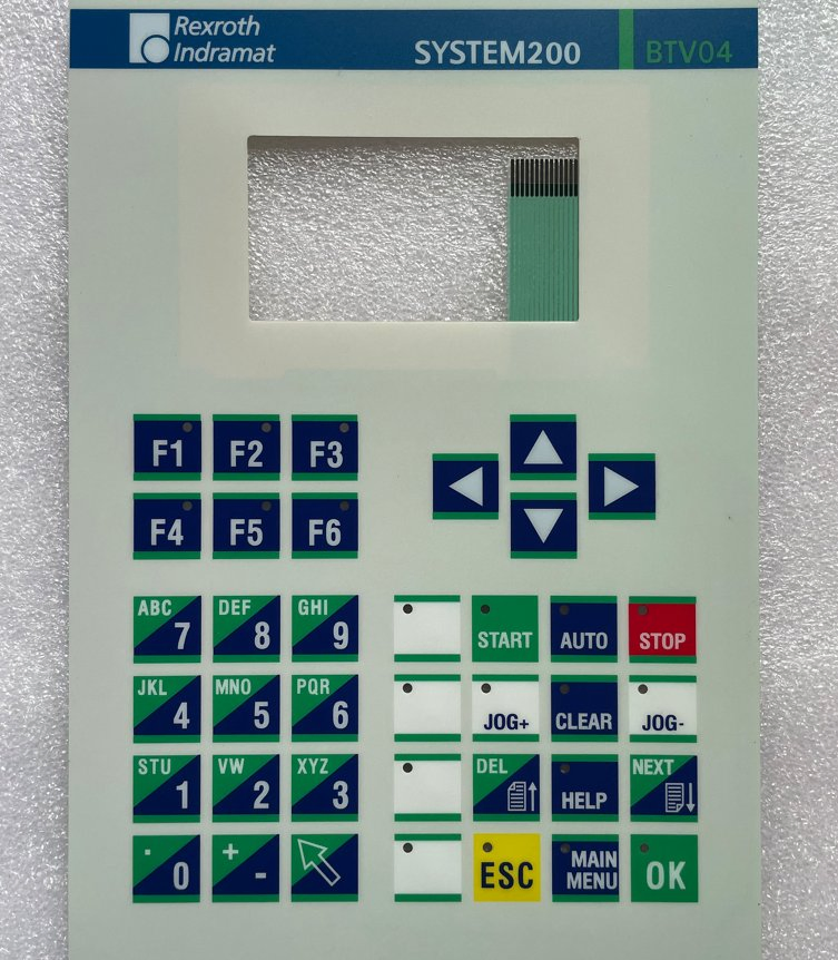 Мембранная клавиша Rexroth Btv04 для HMI систем