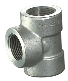 Carbon Steel A105 3000lb/6000lb/9000lb Sw Thread Forged Cross