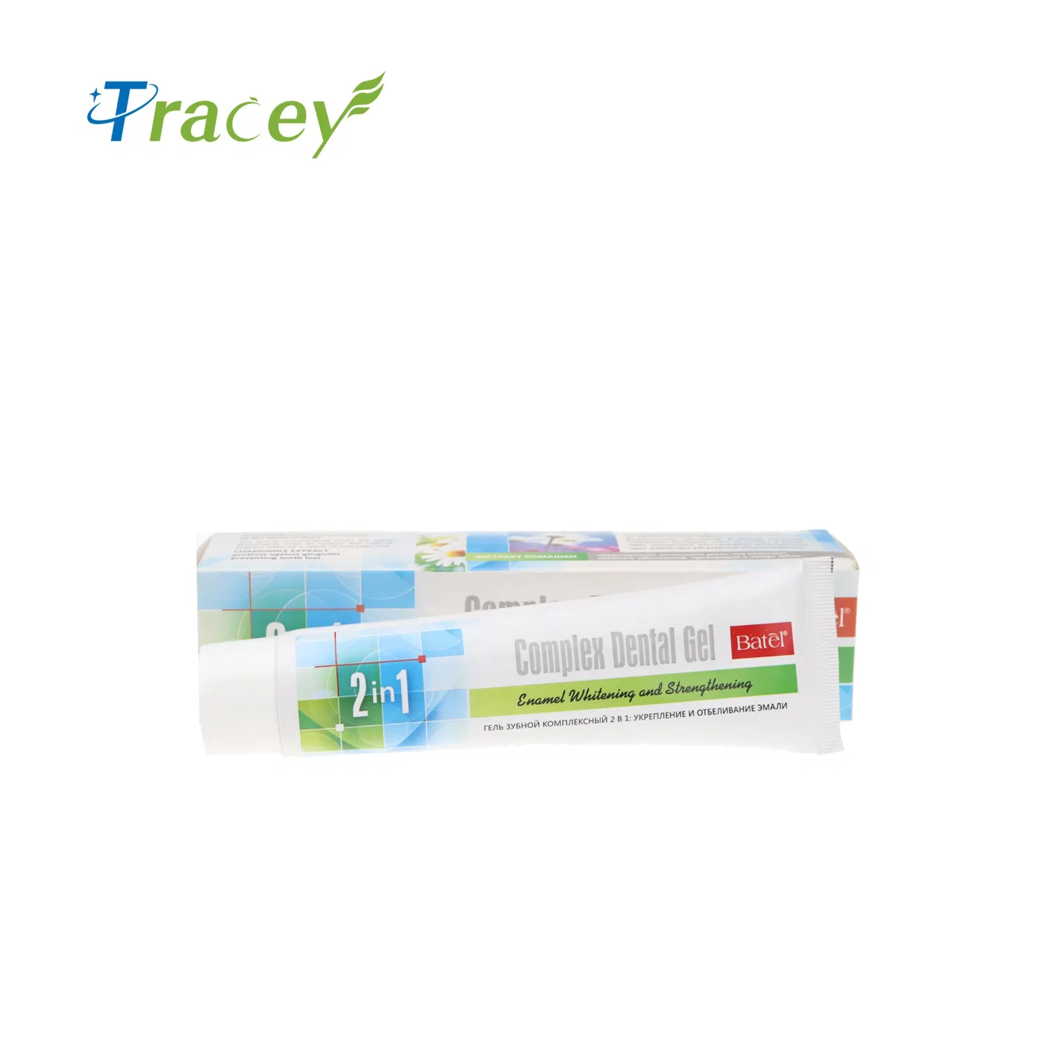 Tracey Adult Whitening & Enamel-Strengthening Toothpaste with Fresh Breath Tartar Control & Anti-Cavity Protection