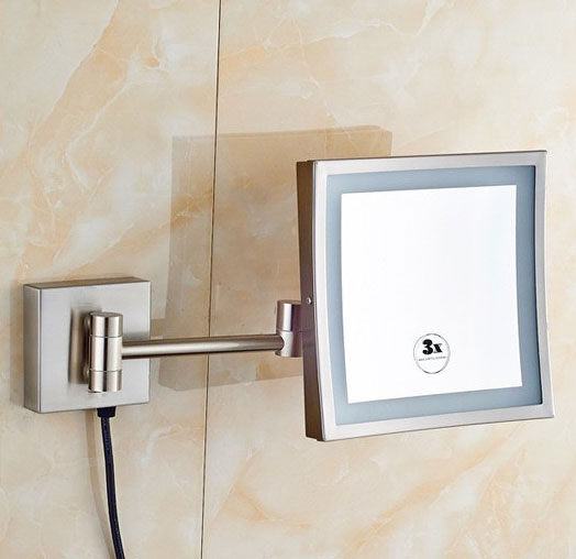 Light Industry Daily Use Beauty Equipment LED Lamp Glass Mirror