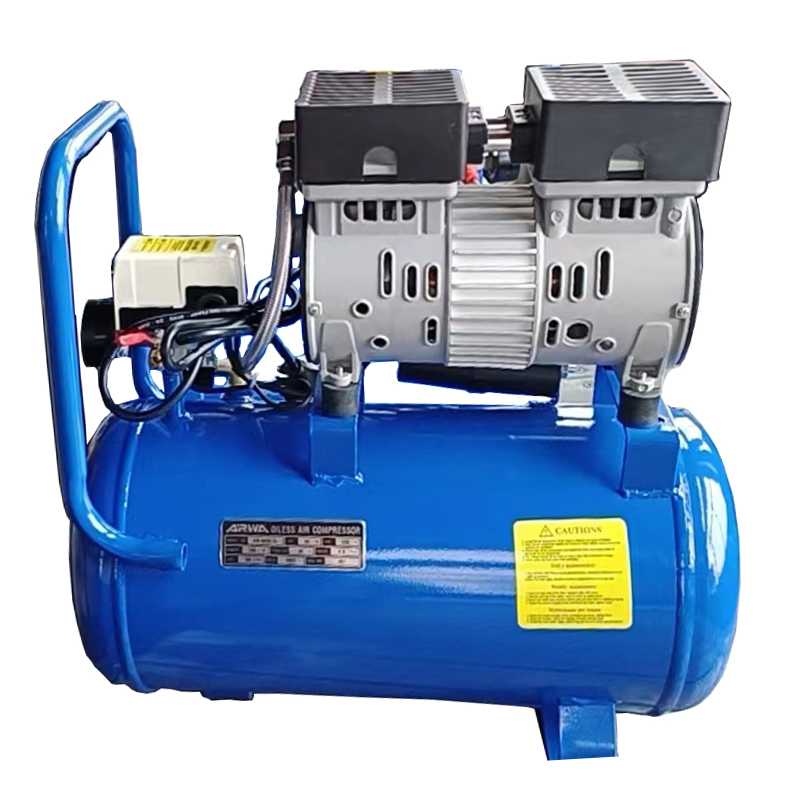 Безмасляный поршневой воздушный компрессор высокого давления 600Вт 30л