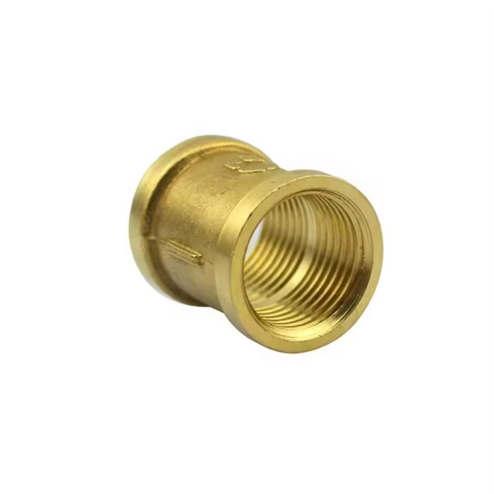 Customizable Copper Brass Internal Threaded Screw Joint Coupling 1/2"-1"
