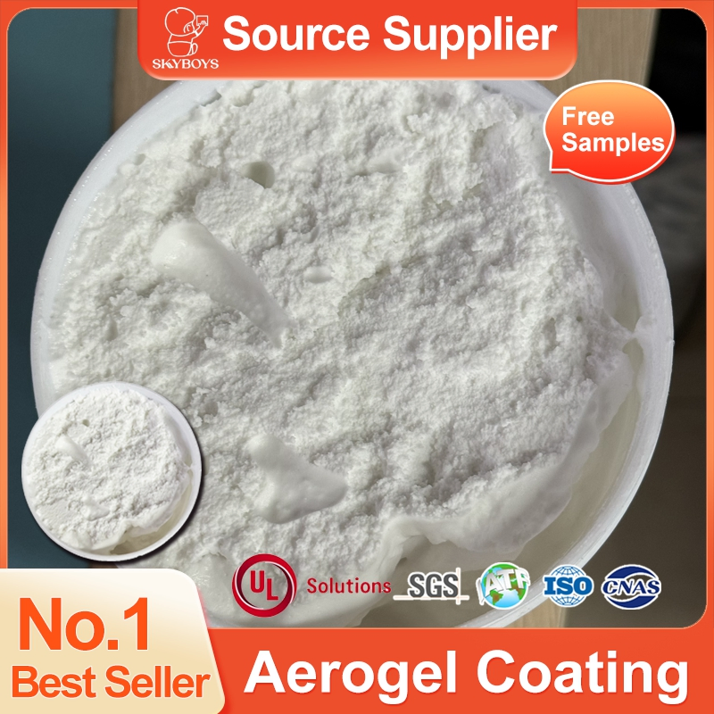 Factory Industrial Non-Flammble Paint Low Thermal Insulation Fireproof Aerogel Thermal Insulation Paint for Storage Tank Insulation