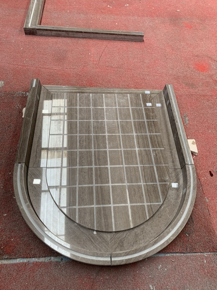 Nature Marble Stone Bathroom Shower Pan