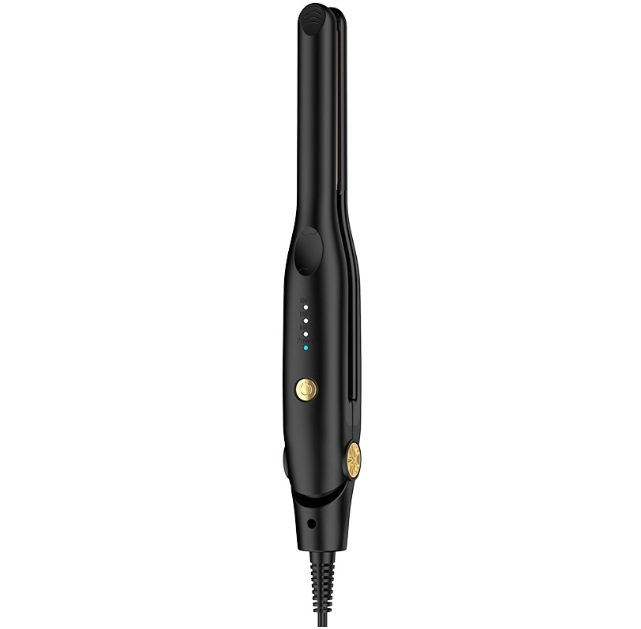 5000W Negative Ion Mens Hair Straightener & Curler - Dual-Use Flat Iron for Straightening and Curling