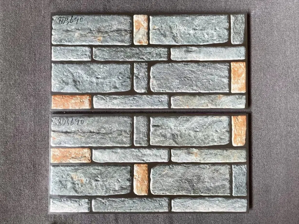 300*600mm Inkjet Clay Ceramic Wall Tile for Outdoor Building Material