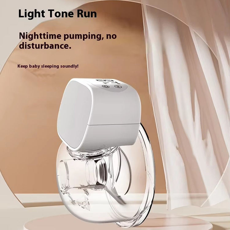 Portable Low Noise Hands-Free Feature Milk Suction Wearable Electric Breast Pump
