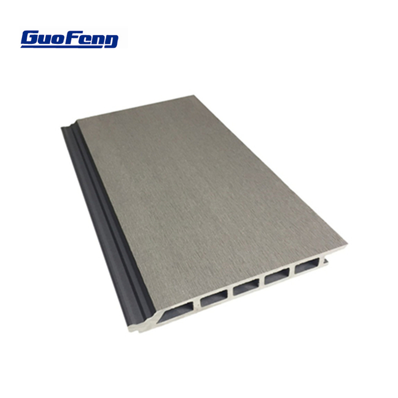 Exterior Fireproof Decorative Wood Plastic Composite WPC Wall Panel