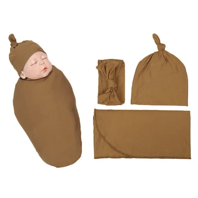 Swaddling Cloth Anti-Scare Waking Baby Bamboo Fibre Sleeping Bag