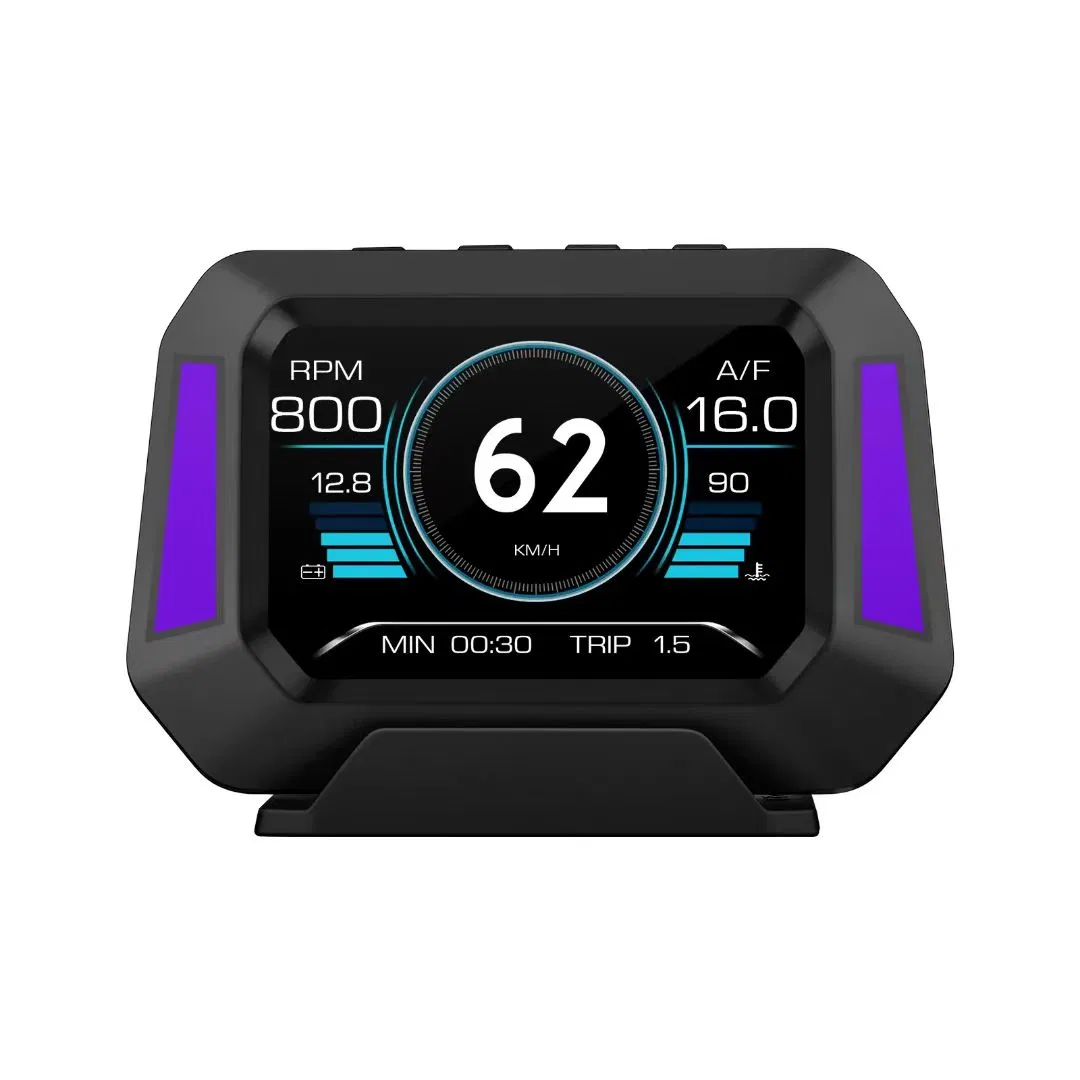 P21 Auto Electronics OBD2 Speedometer with Multi-Language Display and On-Board Speed Monitoring