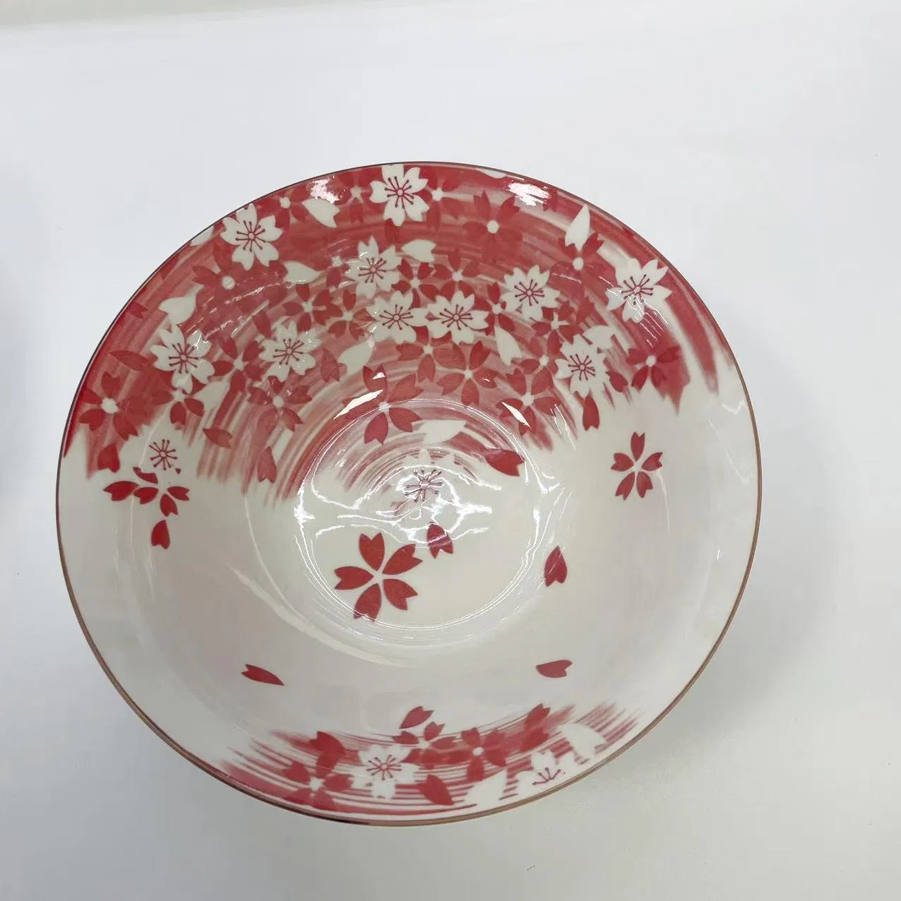 7"Salad Bowl Pad Printing Decal 2 Porcelainware Ceramics Tableware