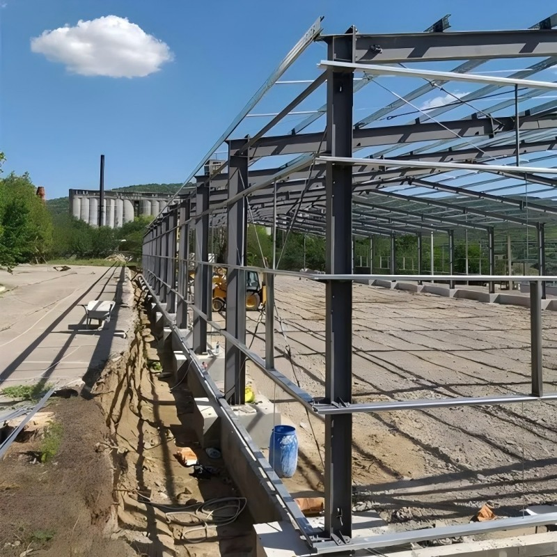 Factory Price High Rise Prefabricated Steel Structure Construction for Peb Metallic Warehouse Workshop Hangar Shed Building Fabrication