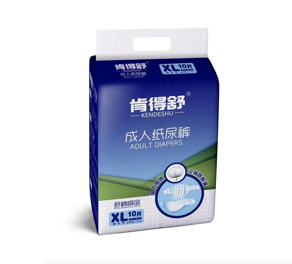 Wholesale Adult Diaper Disposable Super Absorbent Ultra Thick Reusable Adult Diapers