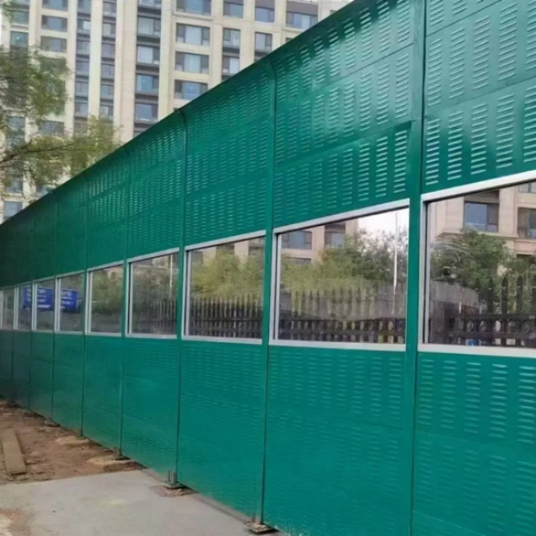 Transparent for Plexiglass Highway Noise Barrier Sound Barrier