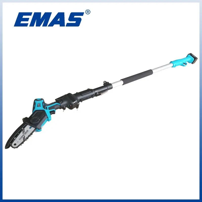 Emas 21V Multi Function Li-Battery Pruning Machines Lithium Battery Chainsaw