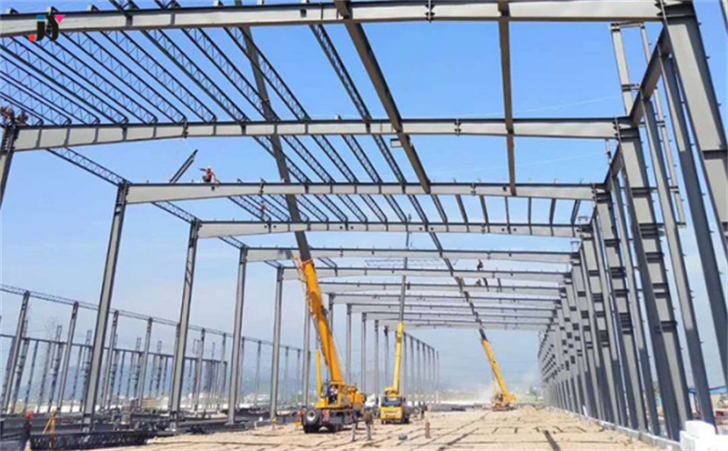 Detachable Anti-Seismic Custom Prefabricated Warehouse Huge Steel Structure Warehouse