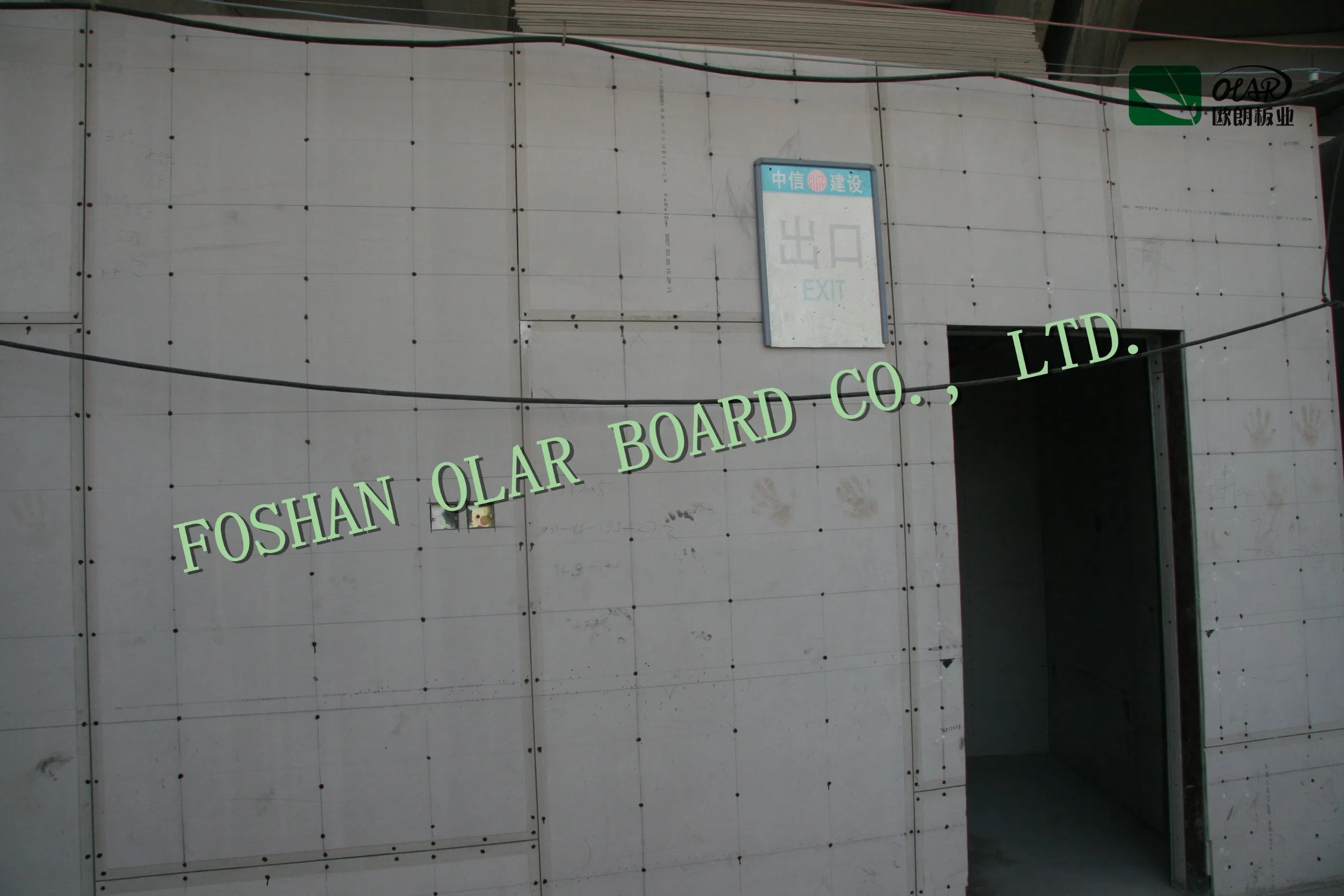 Moisture Proof Sound Insulation Durable Fiber Cement Board 4*8