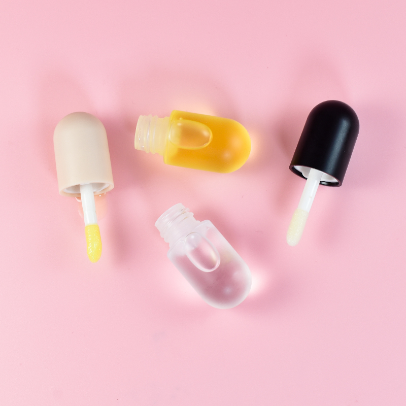 Mini Capsule Custom Logo Vegan Lip Plumper Hydrating Lip Gloss Oil Kit