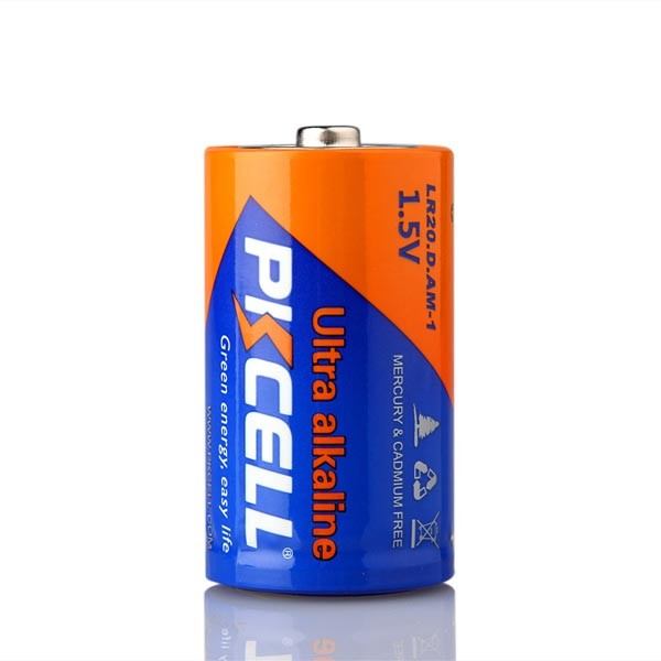 Батарейки Pkcell LR20 D Super Power Alkaline 1.5V