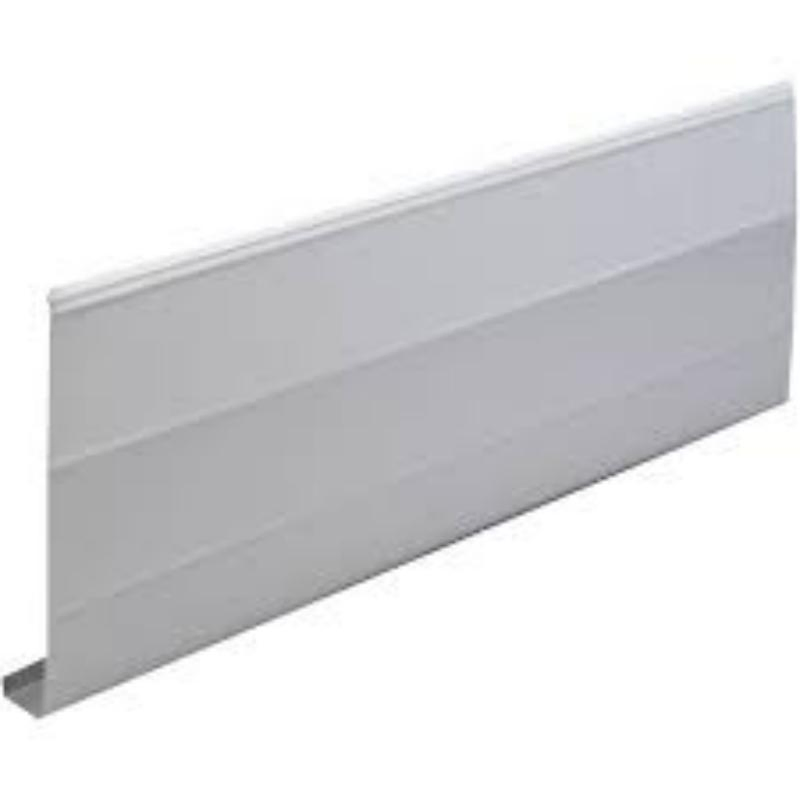 Aluminum Fascia Trim 0.25-in X 2.125-in X 9-FT 10 White Woodgrain