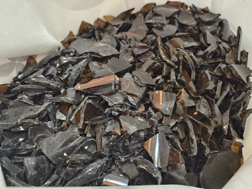 Cheap Price Scrap Crushed Broken Amber Coffee Brown Bottle Glass Cullet