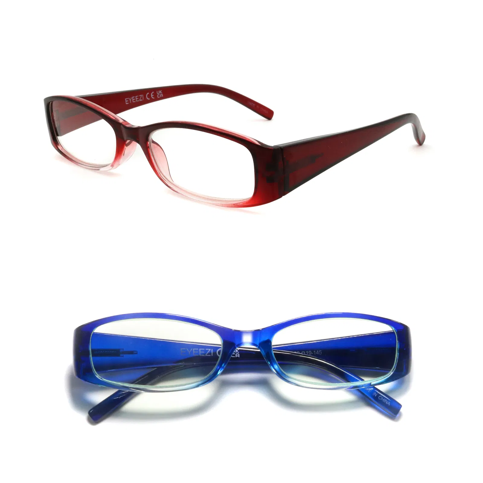 Wholesale Promotion One-Piece Fashion Ultra Slim Plastic Women Men Reading Glasses Custom Logo Design Unisex Men Women Glasses