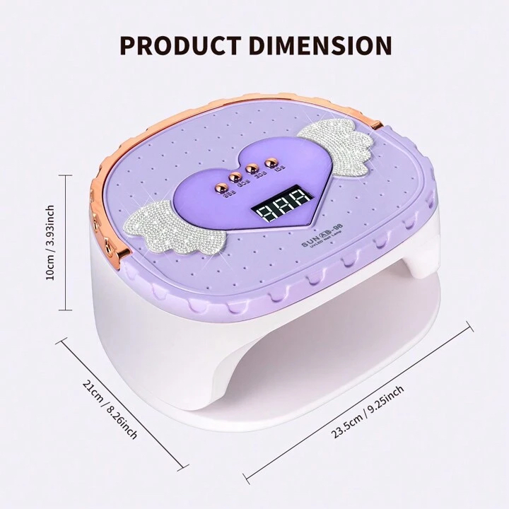 Professional Wholesale 248W Plug-in UV LED Nail Lamp for Nail Supplies