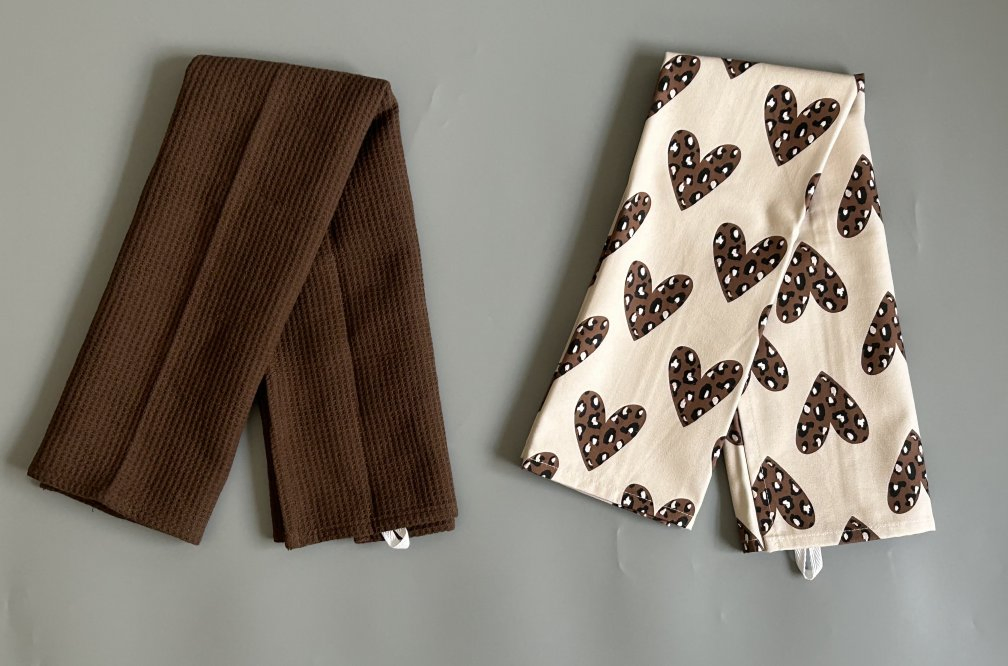Custom Printed Cotton Waffle Printing Tea Towel