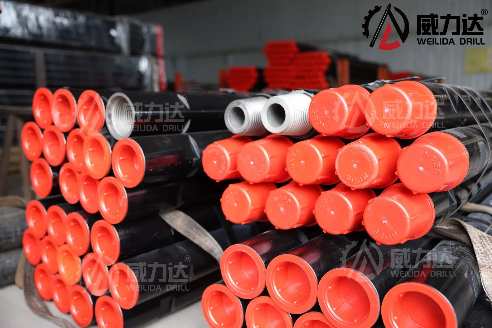 Drill Rod/Pipe Water Well Drill Pipe 60mm/76mm/89mm/102mm