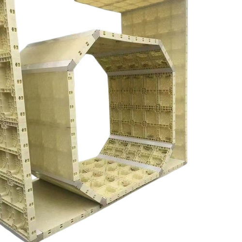 Reusable Plastic Formwork for Concrete Walls, Lightweight & Durable