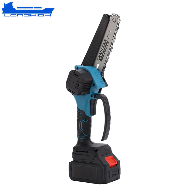 21V Lithium Battery Powered Chain Saw Mini Electric Chainsaw