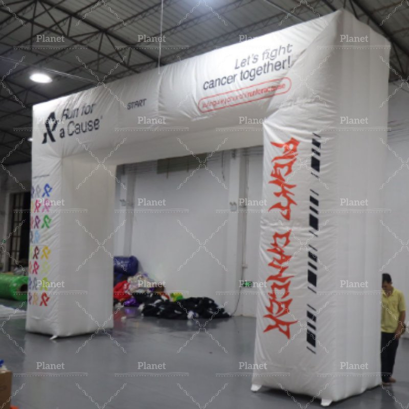 Outdoor Advertising Race Events Sports Inflatable Start Finish Entrance Arch Marathon Inflatable Arch