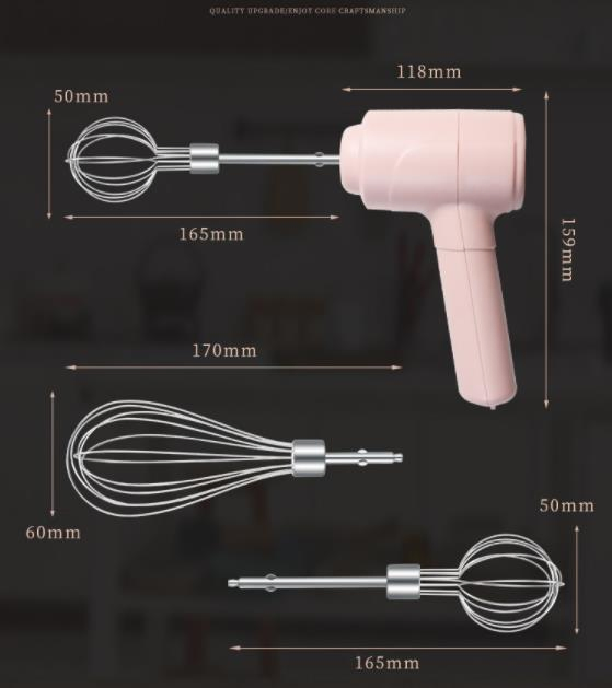 Мини-венчик электрический USB, ручной для взбивания