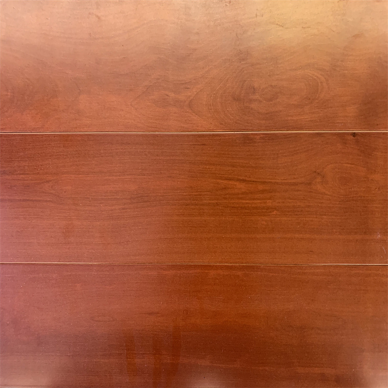 Log Color Light Luxury Home Bedroom 18mm Solid Wood Floor 0749