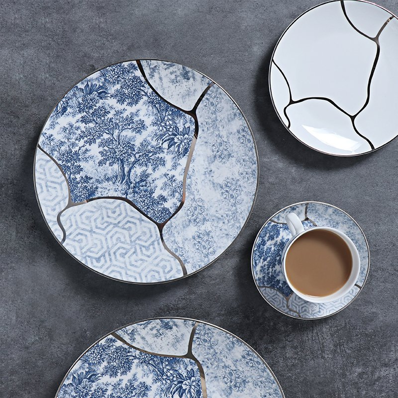 CEO Gift Set Luxury Bone China Dinnerware Set for Christmas