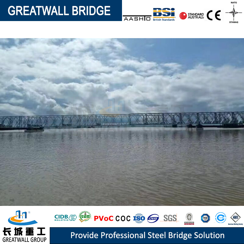 Hot-Selling Prefabricated Steel Bridge with Convenient Installation and Quality Assurance
