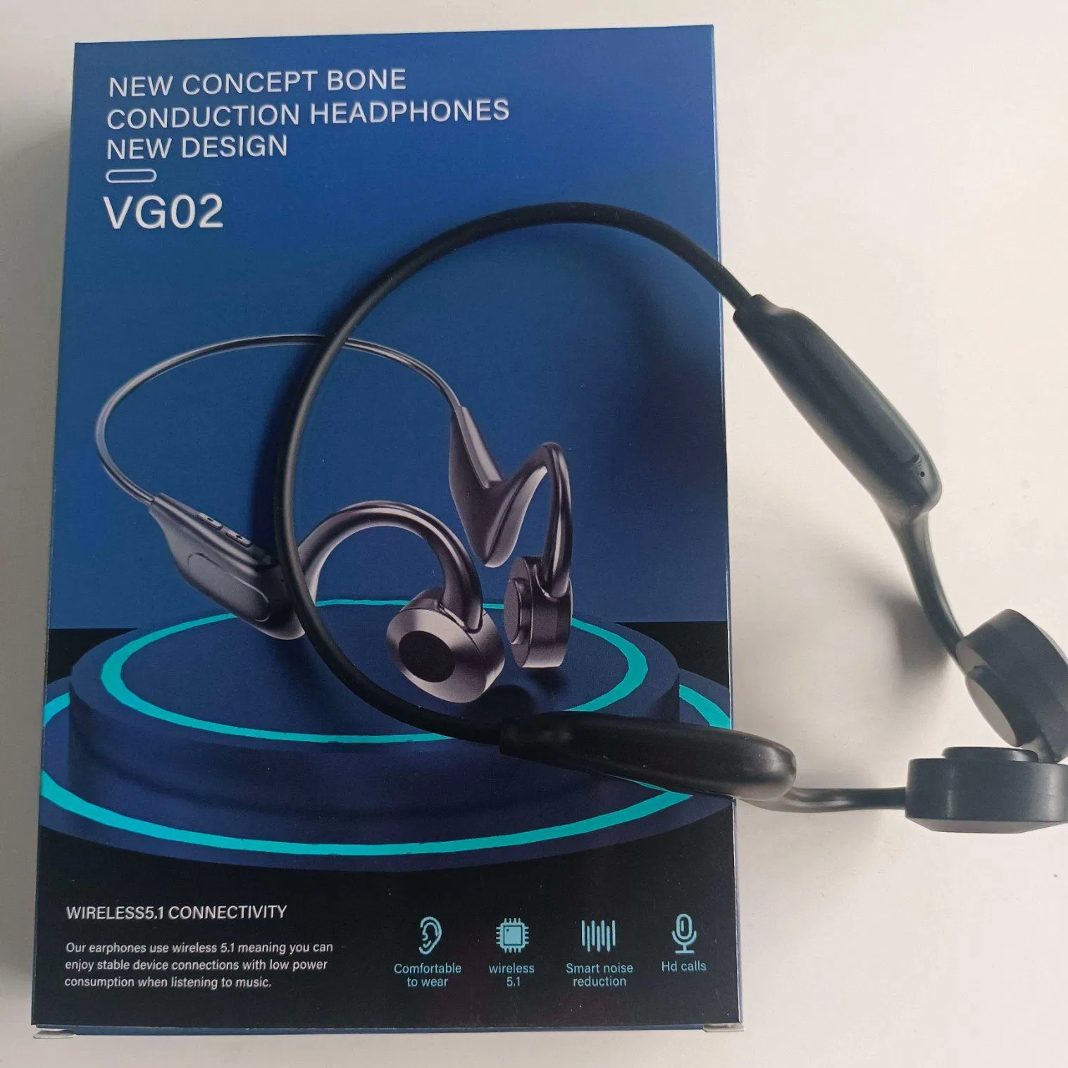 Беспроводные наушники VG02 с костной проводимостью
